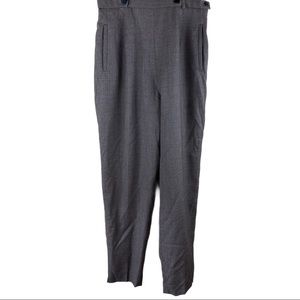 Vintage Pendleton Brown Black Wool Pants 10